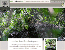 Tablet Screenshot of exploreyala.com